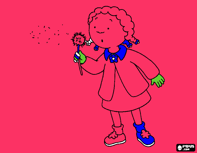 ella's picture  coloring page