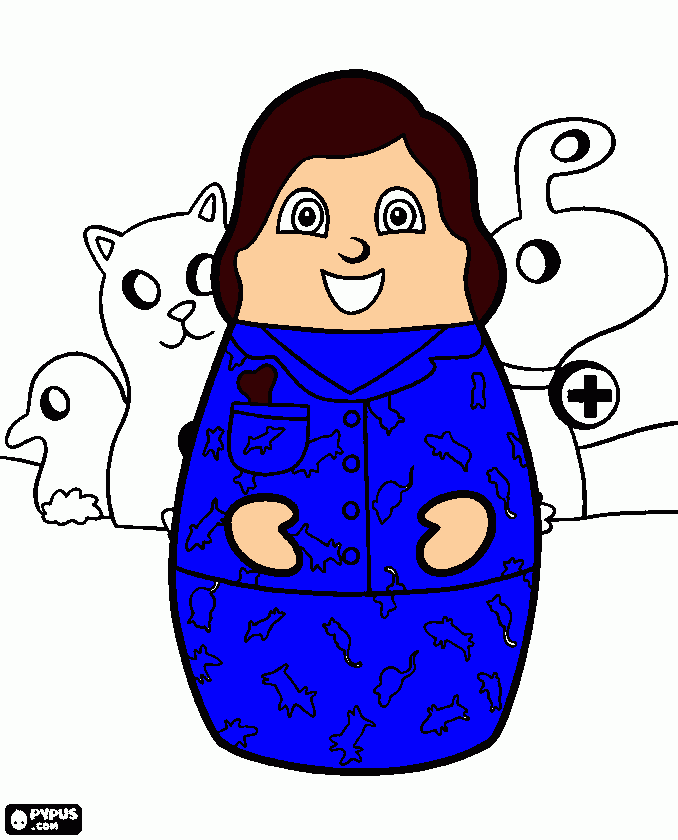 ellen hunt coloring page