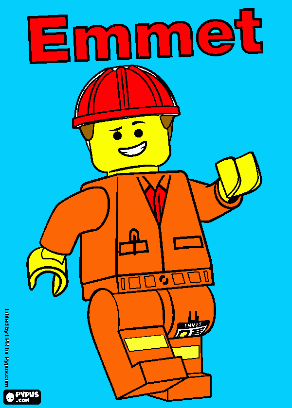 Emett coloring page