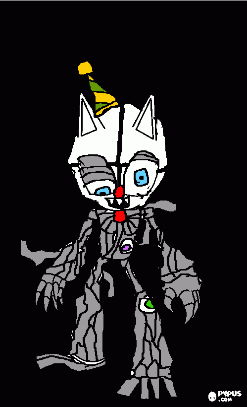 Ennard coloring page