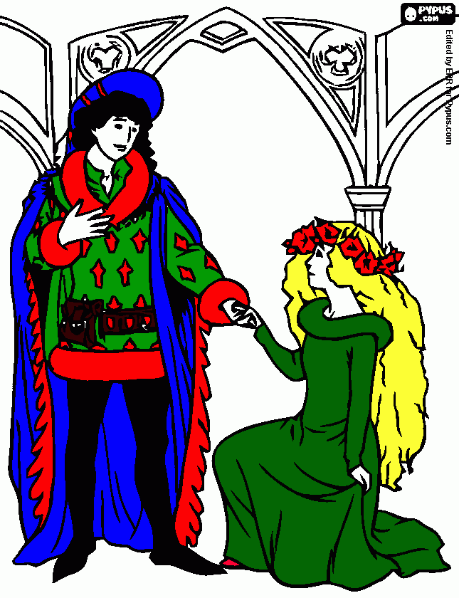 Erik And Meg coloring page