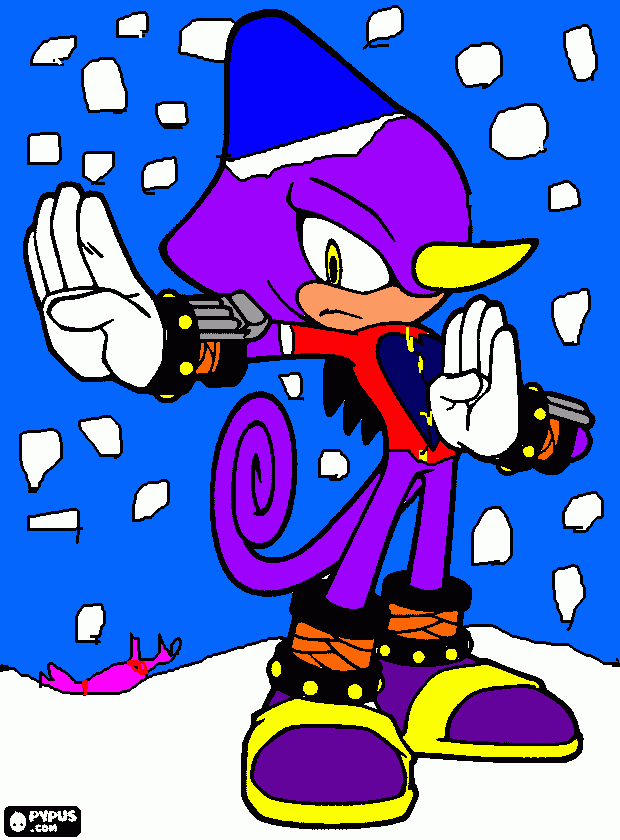 espio téli dizájn coloring page