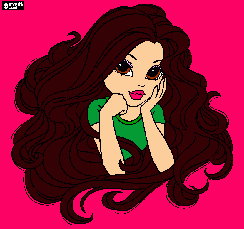eu como moxie girlz coloring page