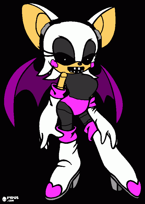Faceless Toy Rouge coloring page