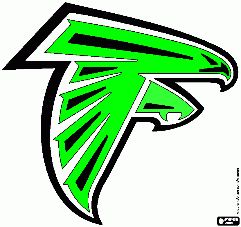 falcon coloring page