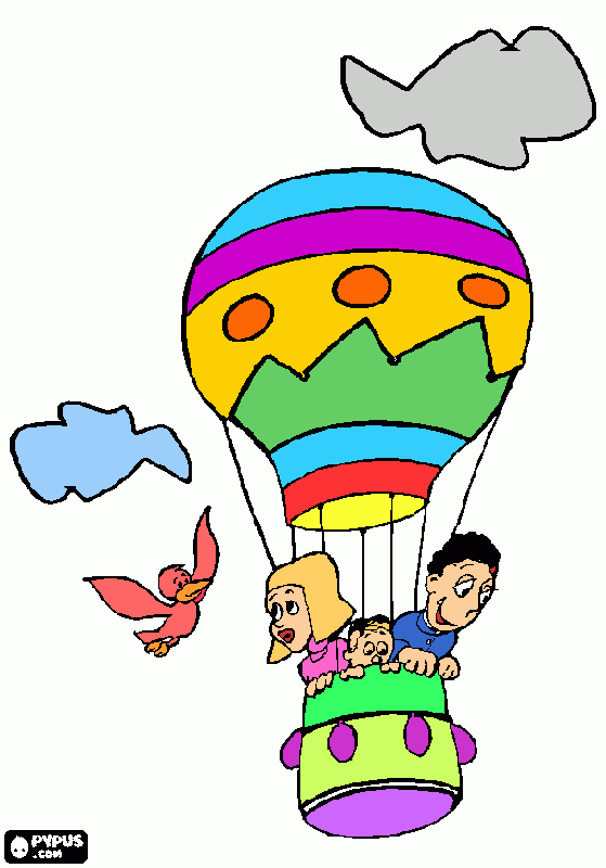 family picture coloring page