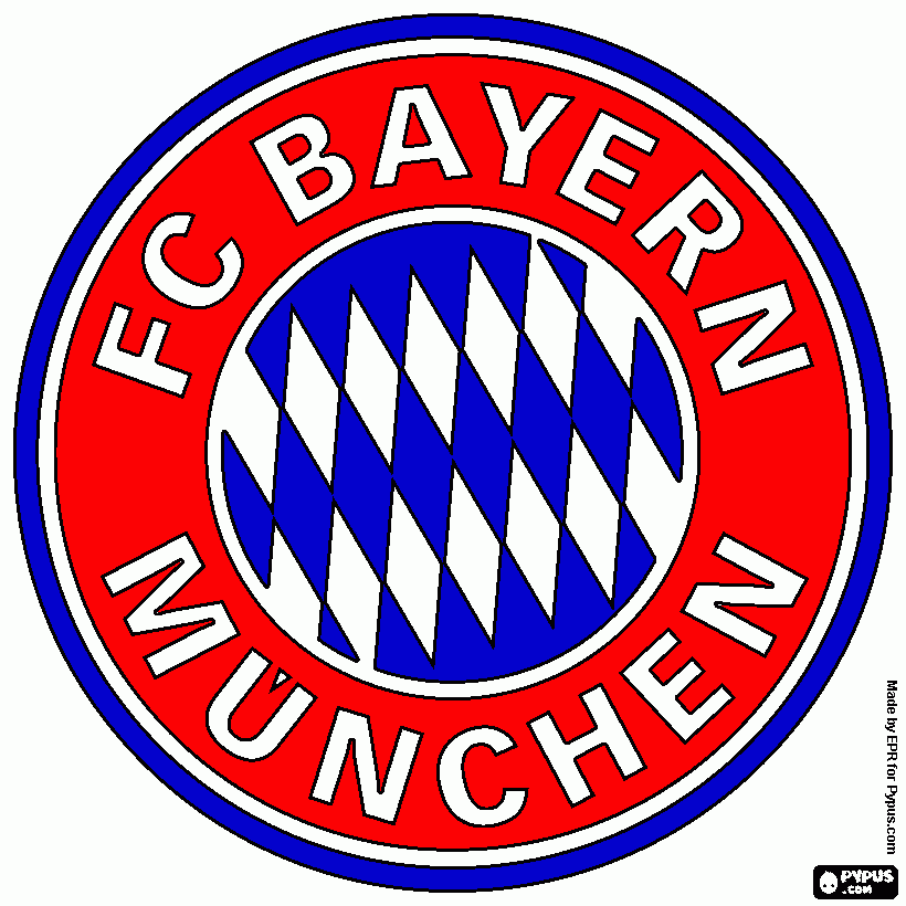 FC Bayern Munich coloring page