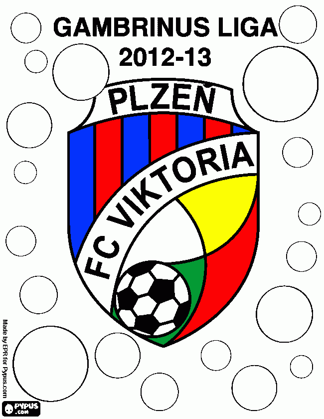 fc viktoria palzen coloring page