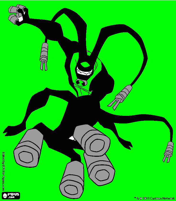 feedback from ben 10 omniverse coloring page