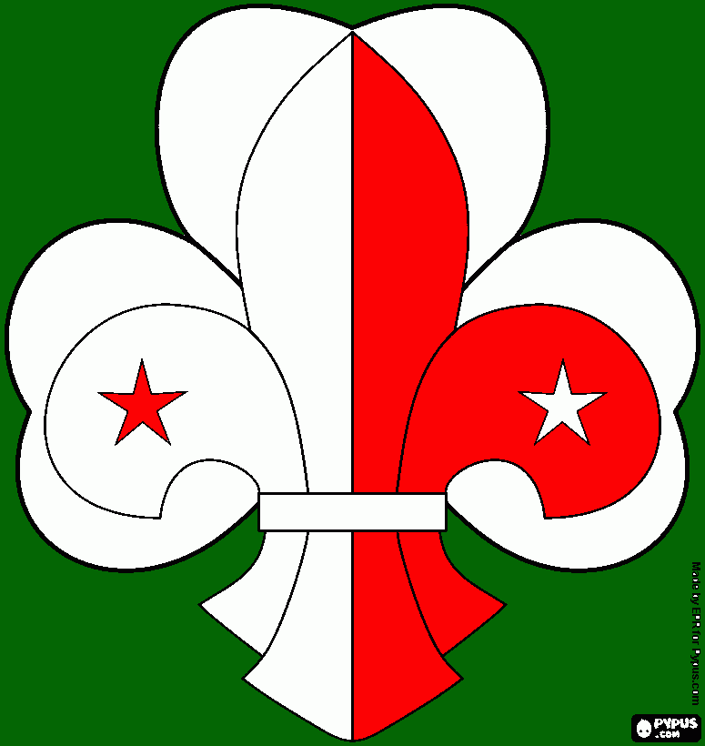 Fleur de Lil coloring page