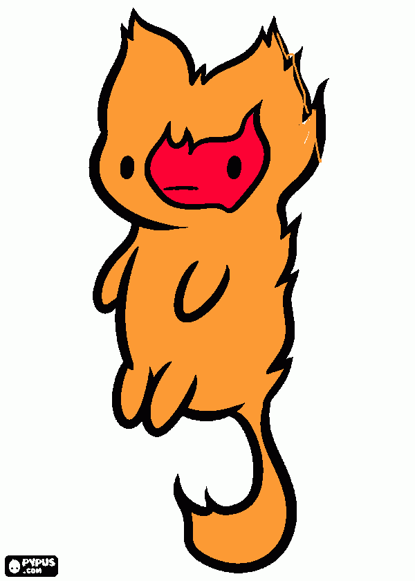 flimbo coloring page