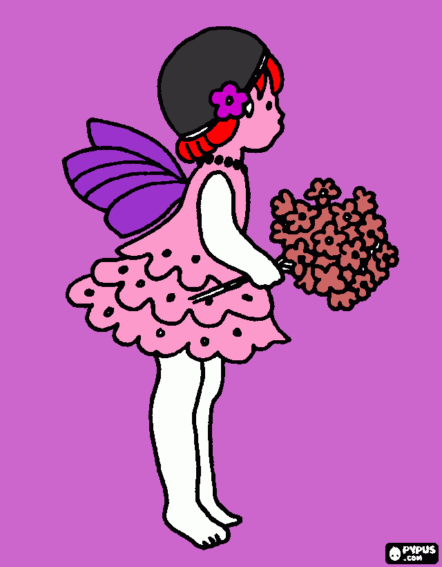 FLORES coloring page