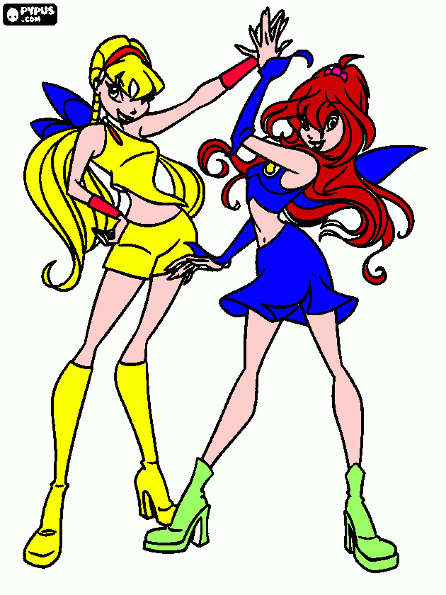 for Ruben and Sephie coloring page
