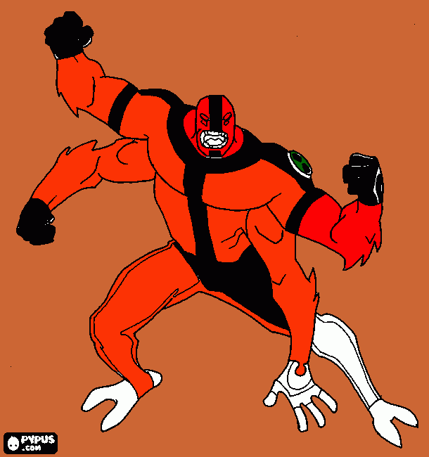 Four Arms coloring page