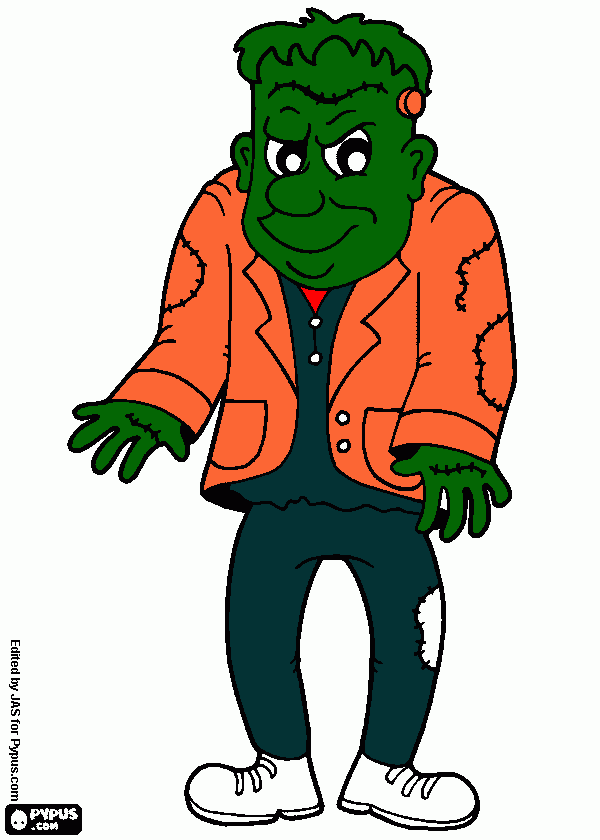 frank coloring page