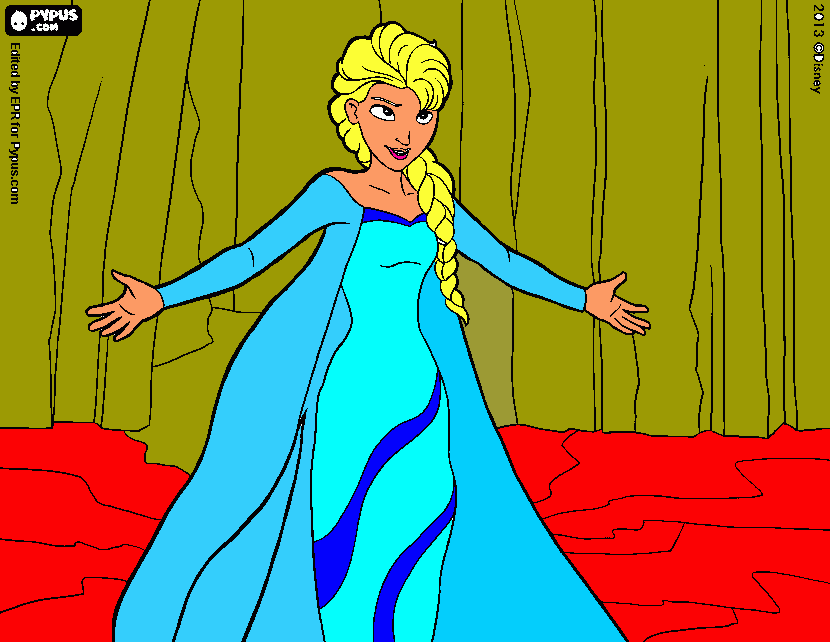 fronzel coloring page