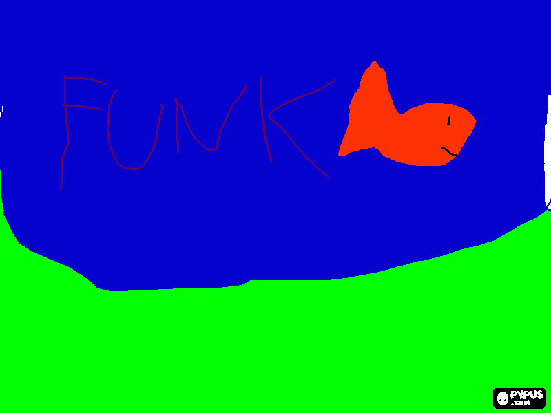 Funk coloring page