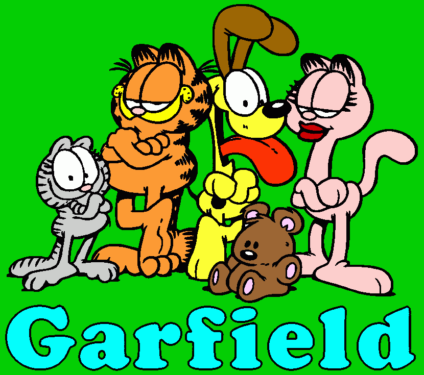 Garfield-please print coloring page