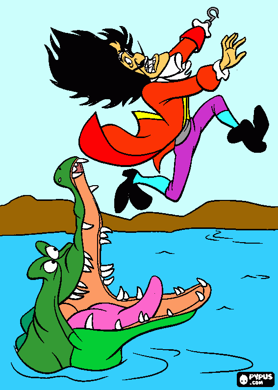 garfio coloring page