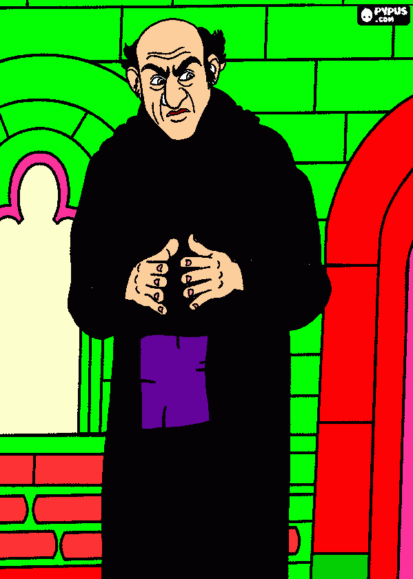 gargamelis coloring page