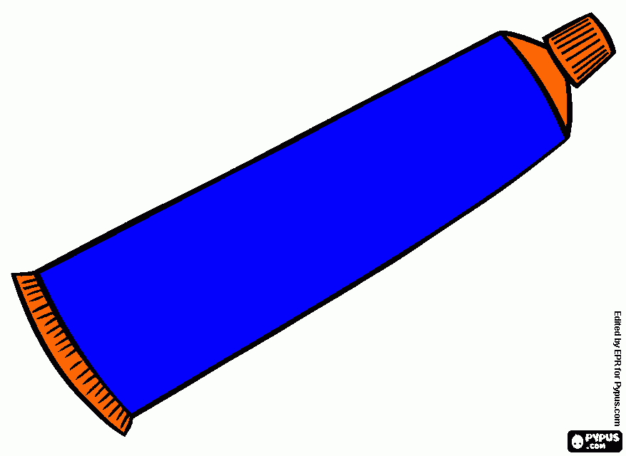 Gator Paste coloring page