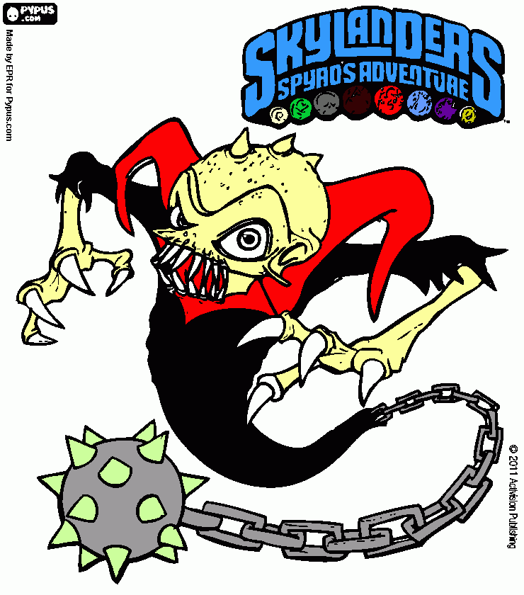 Ghost Roaster coloring page