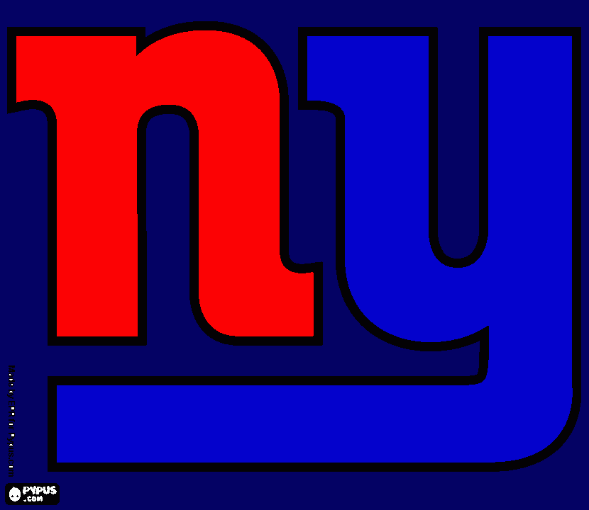 giants coloring page