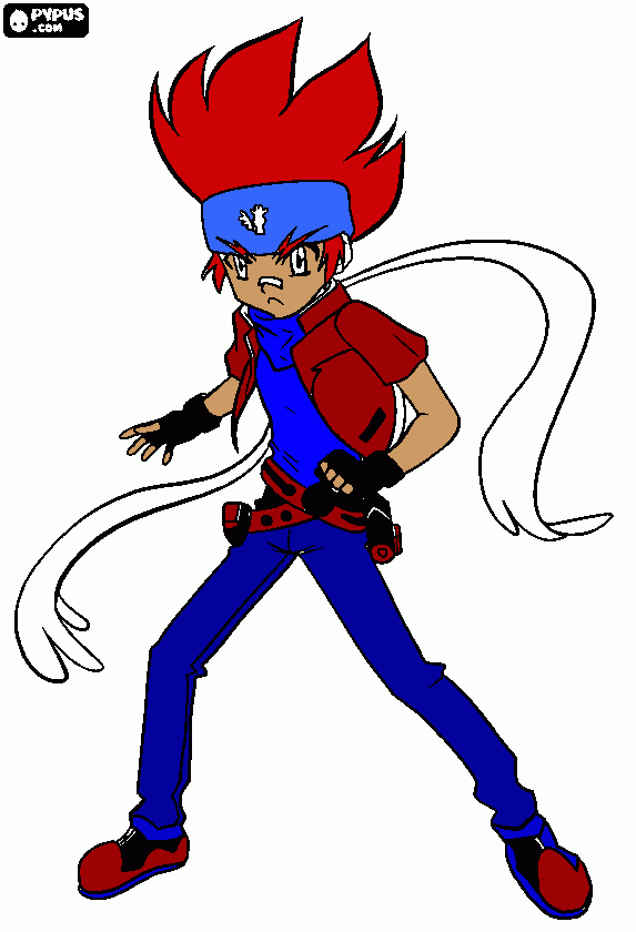ginga coloring page