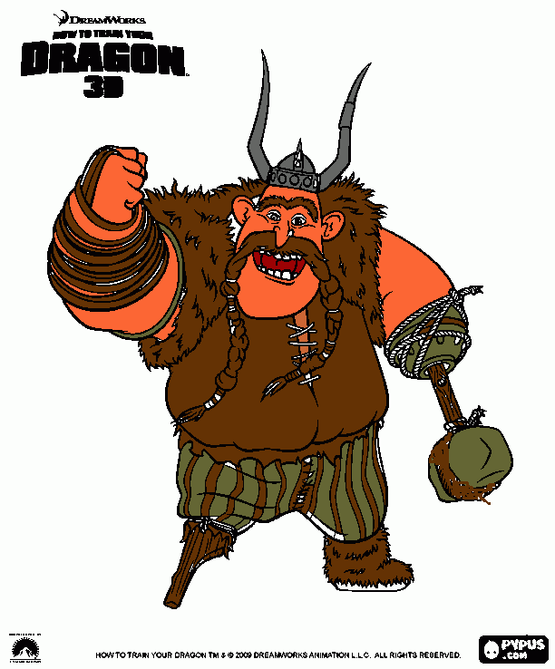 gober coloring page