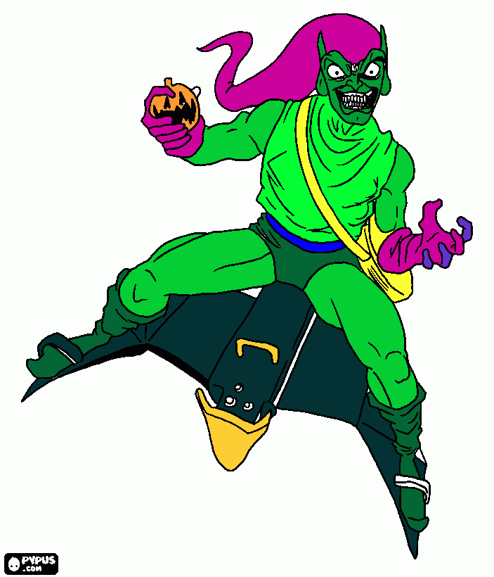 goblin coloring page