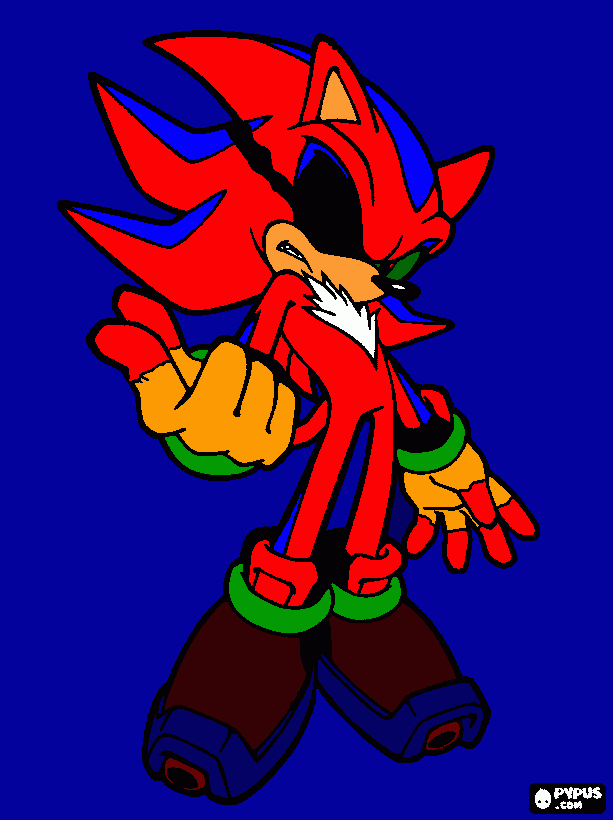 Goji the Hedgehog with a Pirate eye cover coloring page