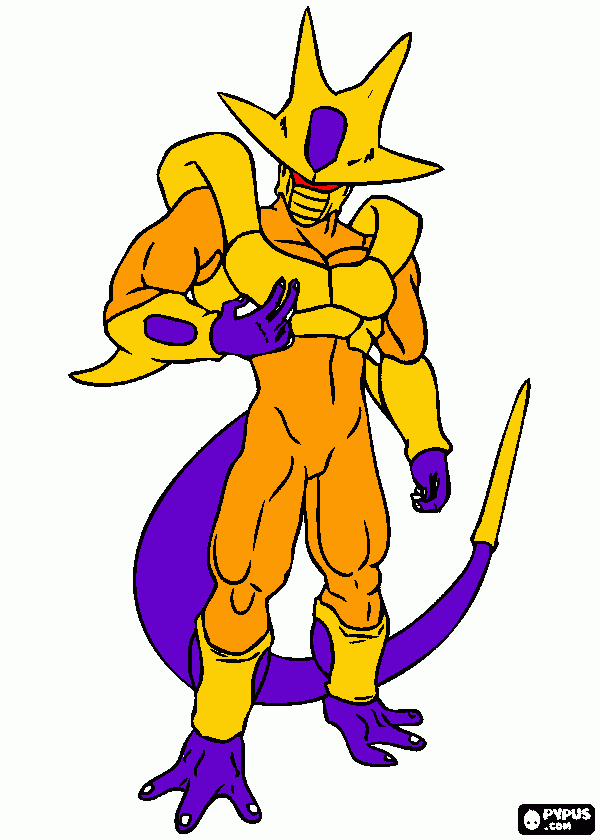 Golden Cooler coloring page