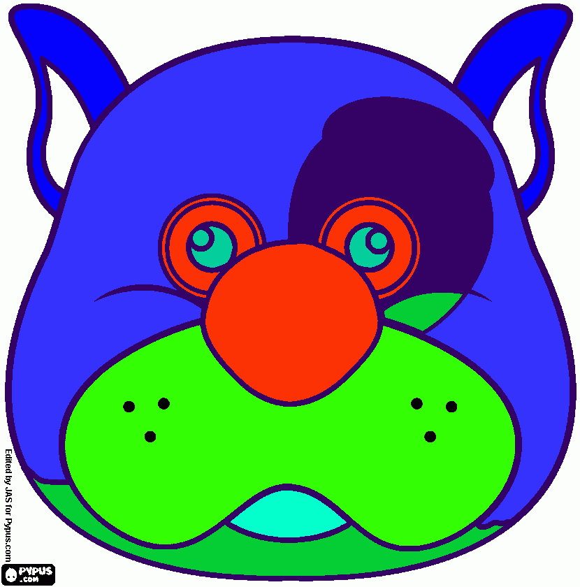 gourouni coloring page