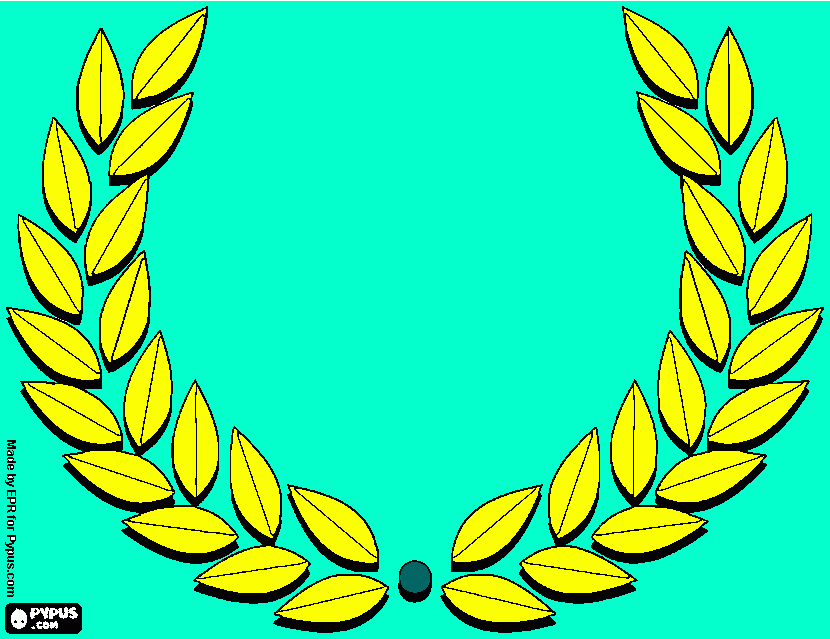 Greek painting coloring page