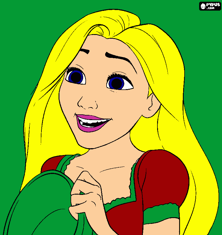  Groovy Girl coloring page