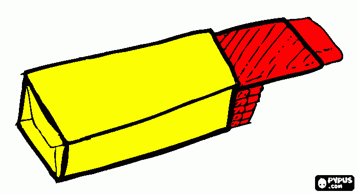 gum coloring page