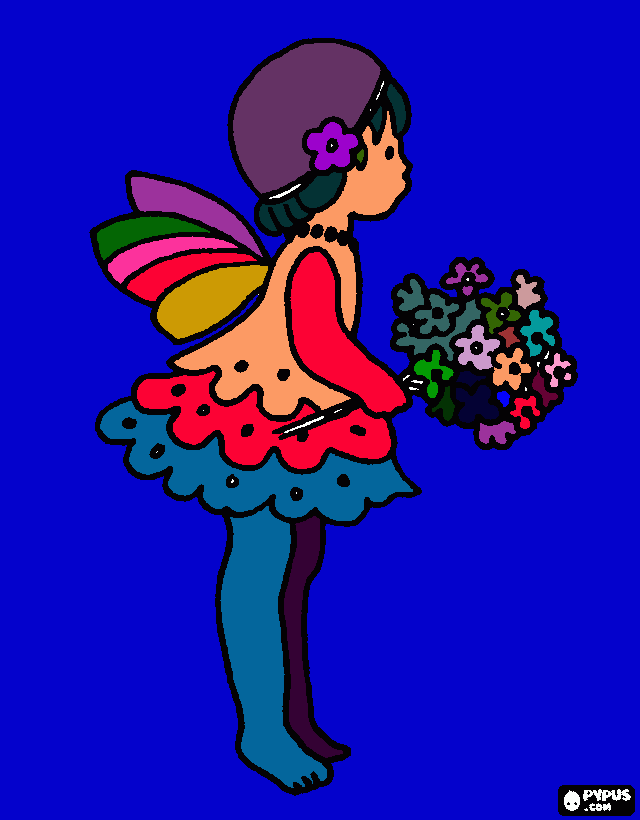 Hada de Nadia coloring page