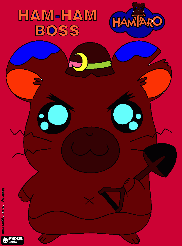 Hamaro coloring page