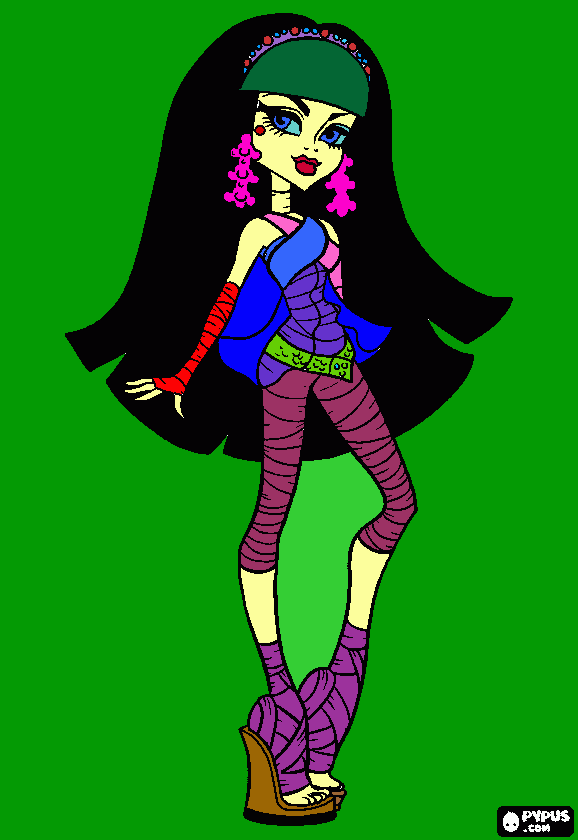 Happy Birthday, Molly Marie coloring page