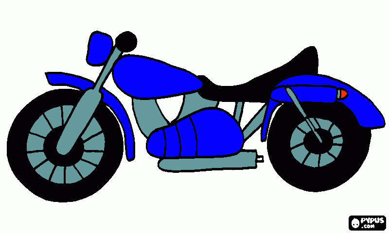 Harley-Davidson coloring page