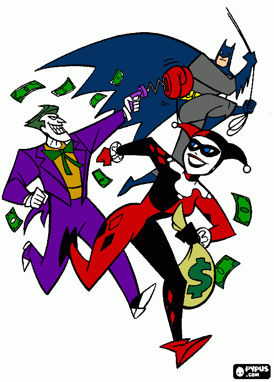 HARLEY QUINN!!!!!!!!!!!!!!!!!!!!!!!!!!!!!!!!!! coloring page