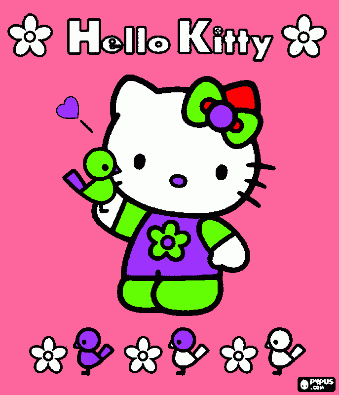 helo coloring page