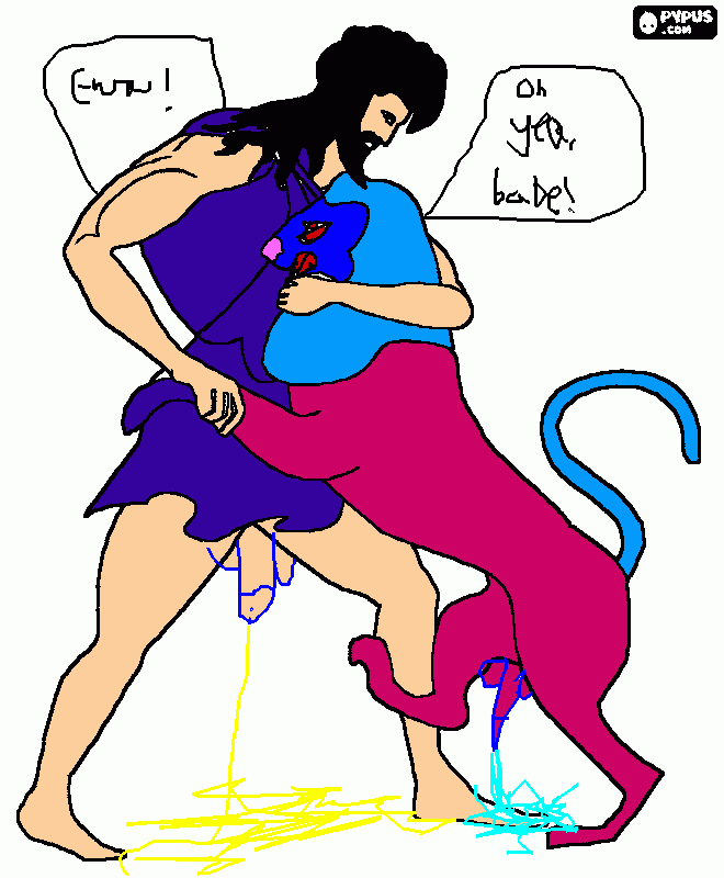 HERCULES! coloring page