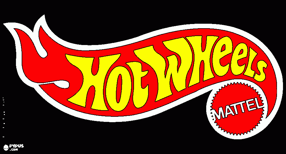 hotwheels coloring page