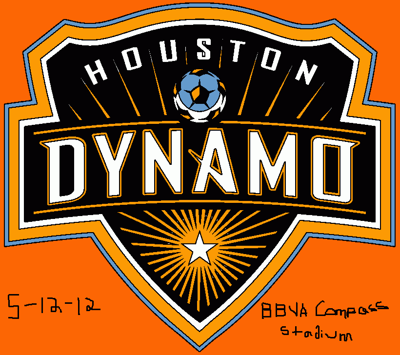 Houston Dynamo coloring page