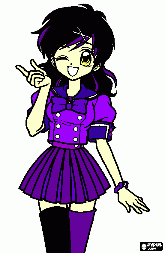Human Me coloring page