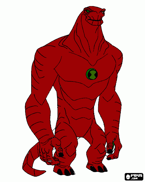 humong coloring page