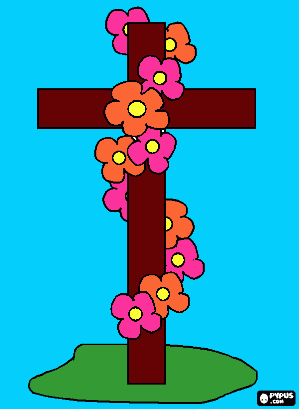 i love god coloring page