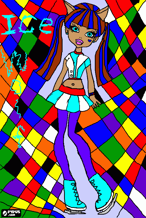 ice coloring page