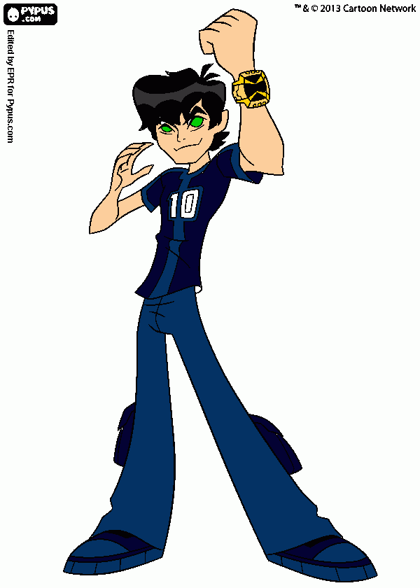 if ben had rooks personality and prototrix coloring page